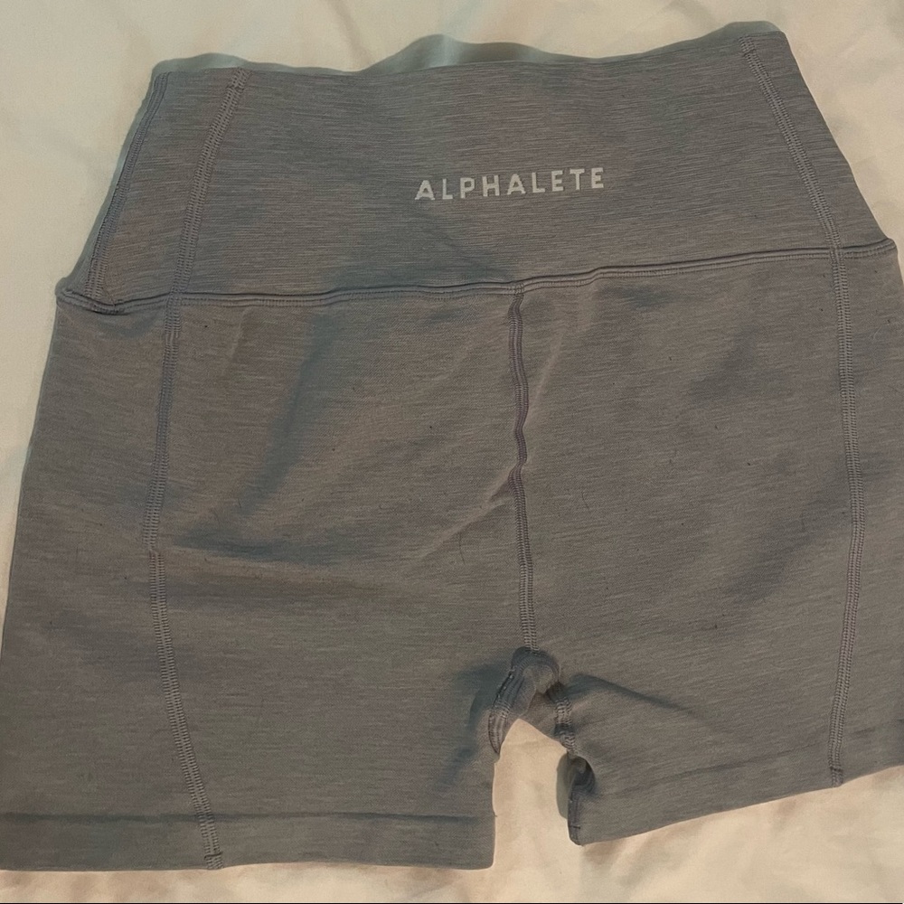Gray Alphalete shorts
